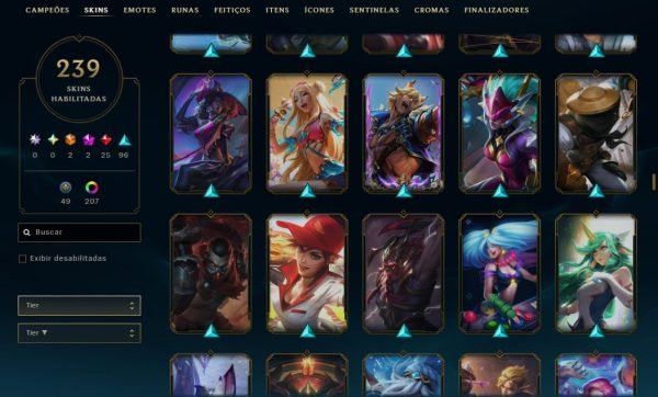 League of Legends account with 239 skins | All champions