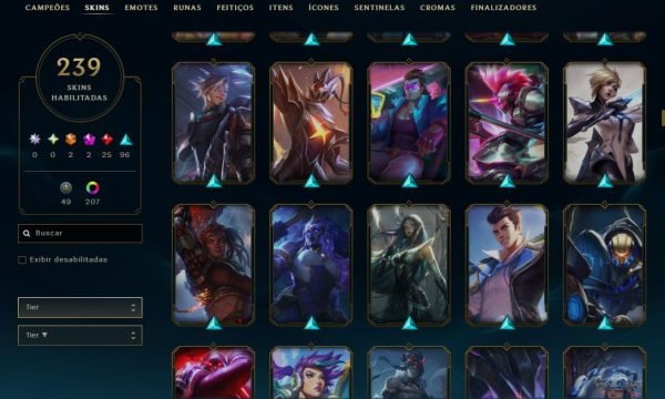 League of Legends account with 239 skins | All champions