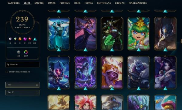 League of Legends account with 239 skins | All champions