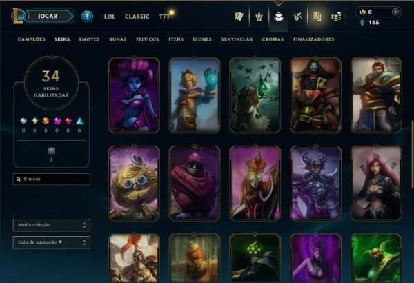 Conta de LoL nivel 19/Pronta para Jogar/Full Acesso H