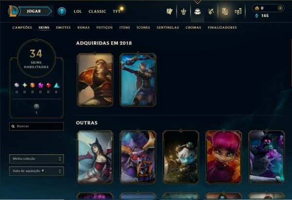Conta de LoL nivel 19/Pronta para Jogar/Full Acesso H