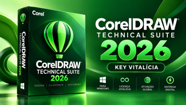 CorelDRAW Technical Suite 2026 – Key Vitalícia Global