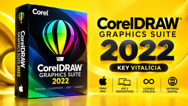 CorelDRAW Graphics Suite 2022 – Key Global para Windows